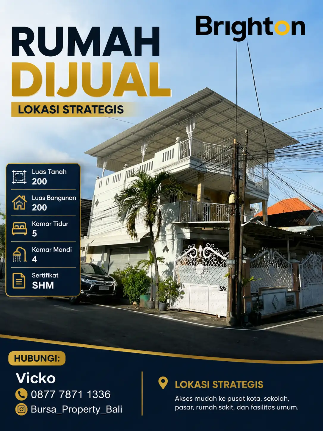 Rumah Dijual Lokasi Jimbaran