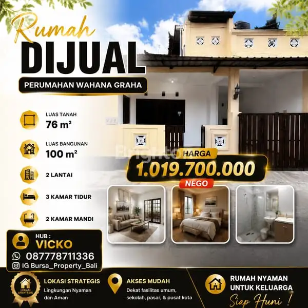 Rumah Dijual Lokasi Dalung