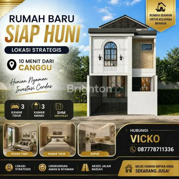 Rumah Baru Siap Huni Lokasi Drnpasar