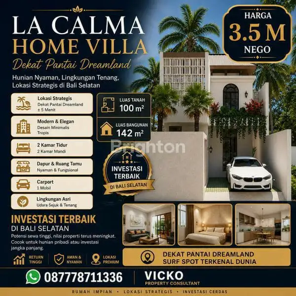 Villa Baru Lokasi Uluwatu