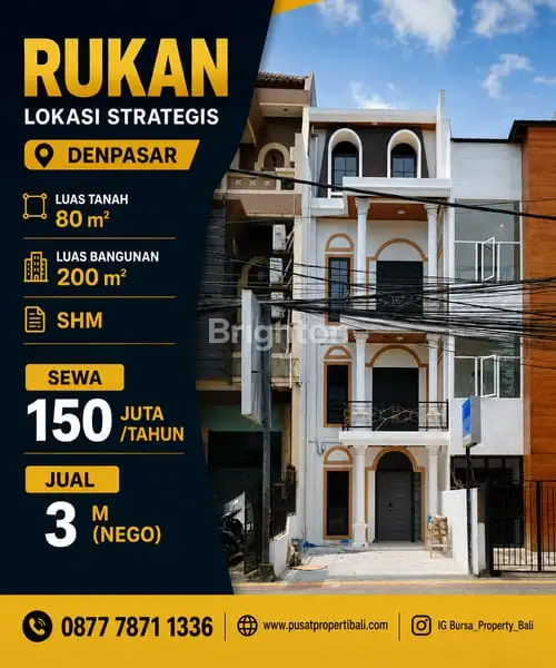 Rumah Kantor Lokasi Drnpasar